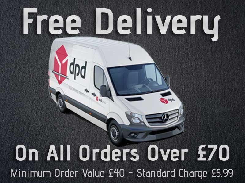 Free Delivery Over £70