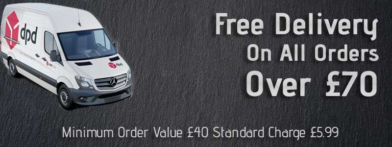 Free Delivery Over £70